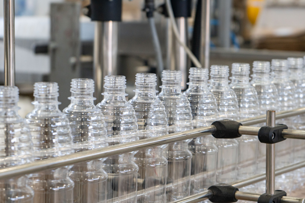 plastic bottle product and preform material
